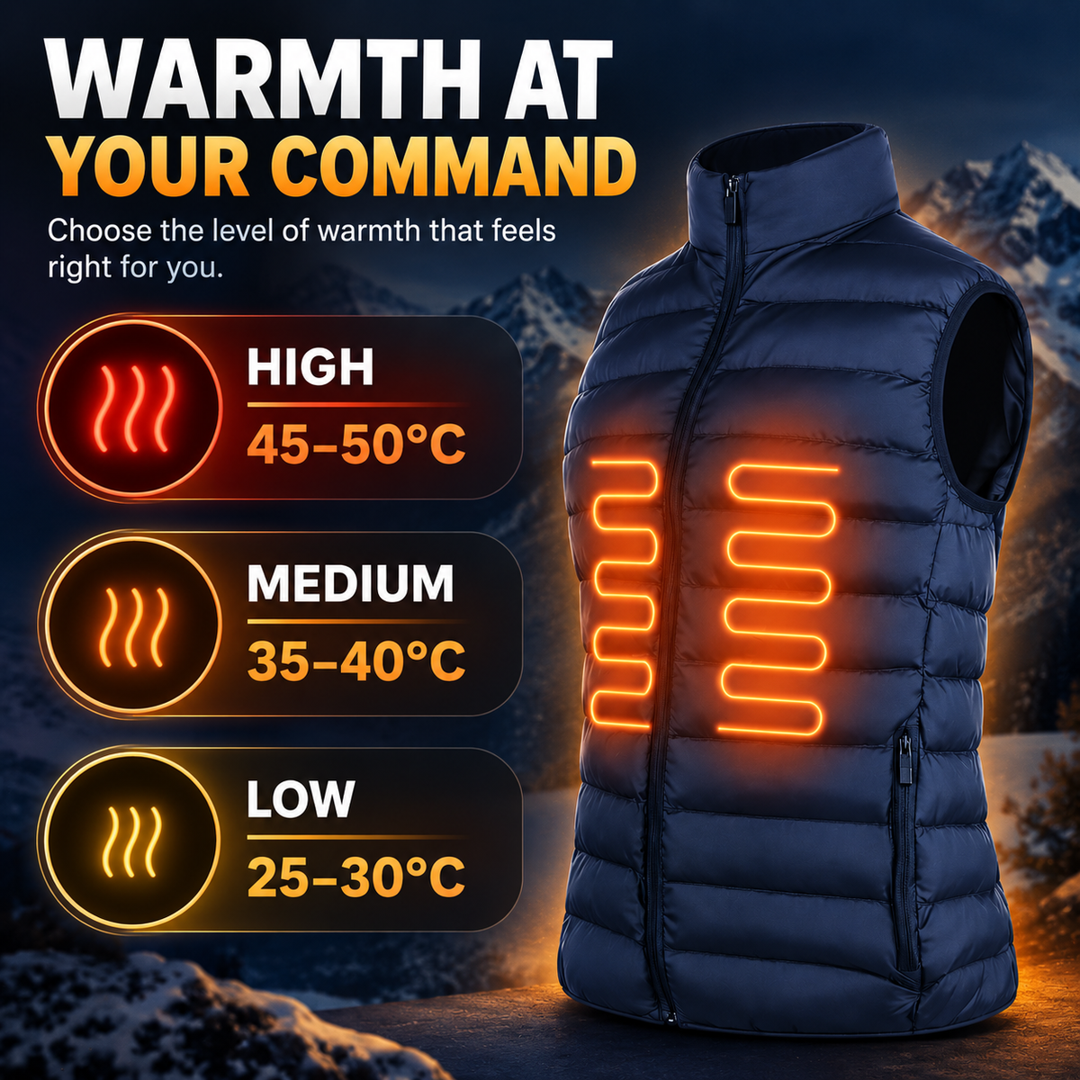 Heated Gilet for Men & Women - iN Style