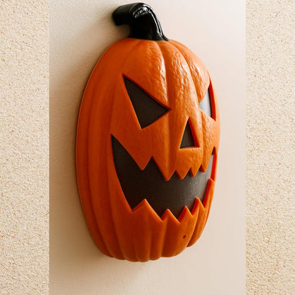 iN Halloween LED Pumpkin - Halloween Decoration - Colour Changing - Spooky Sounds - Motion Detection -Size 21.5x10x30cm