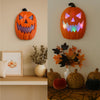 iN Halloween LED Pumpkin - Halloween Decoration - Colour Changing - Spooky Sounds - Motion Detection -Size 21.5x10x30cm