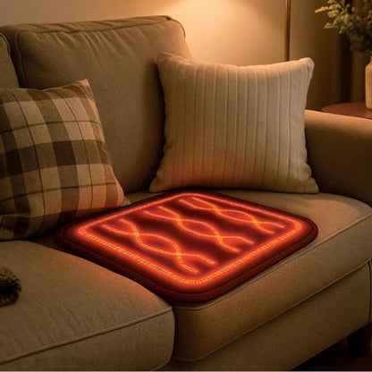 iN Universal Heated Seat Cushion | Portable Heating Pad with Adjustable Temperature  44X44cm