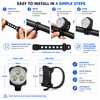 LED Clip-On Bike Lights - RoadPatrol