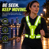 LED Strap 'n' Secure Hi Vis Lumivest - DSL