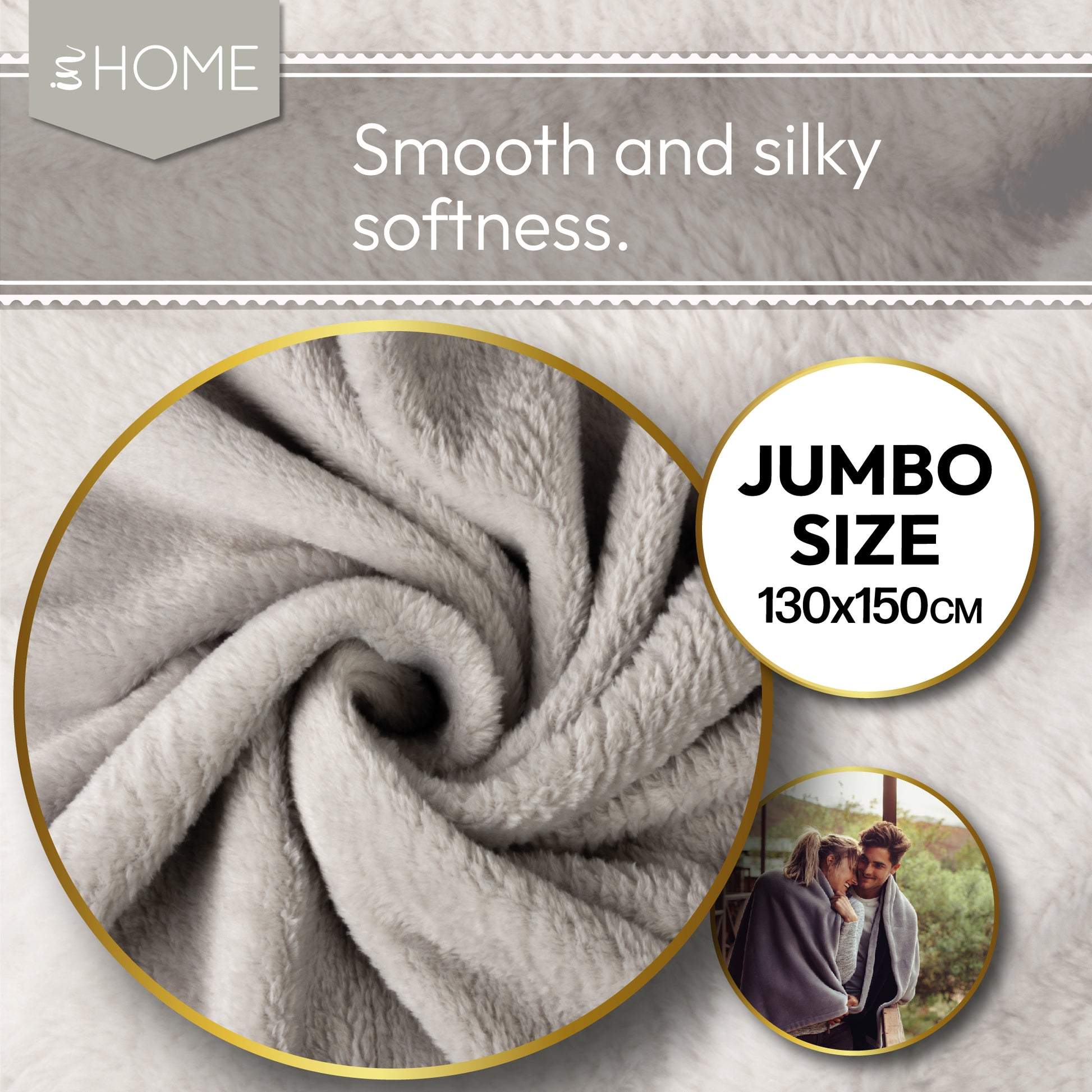Luxury Fleece Throw Blanket (Super Soft) - DSL