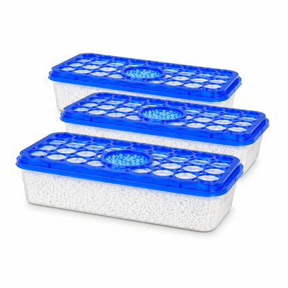 AeroDry Moisture Absorber 3 Pack, 500ml Disposable Dehumidifier Boxes