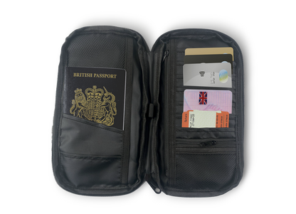 Universal Travel Organiser with RFID Protection