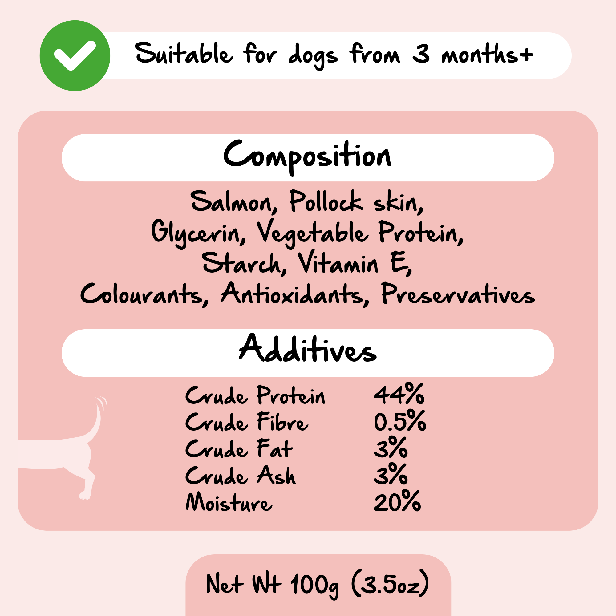 Salmon & Fish Skin Bites - Dog Treats from PawPride