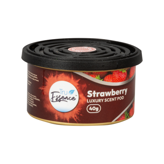 TruEssence Tin Air Freshener | Organic Fibre Filling & Scent-Control Lid For Car, Home & Office