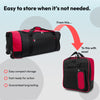 Large Travel Bag With Wheels (Red) - iN Travel - DSL