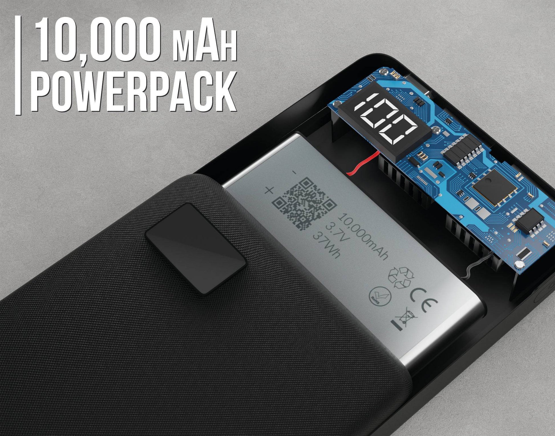 10,000 mAh Battery  Power Bank - DSL