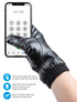Thermal Touchscreen Gloves PU Leather - DSL