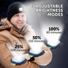 Rechargeable Bluetooth LED Beanie Hat (Unisex) (Black) - DSL