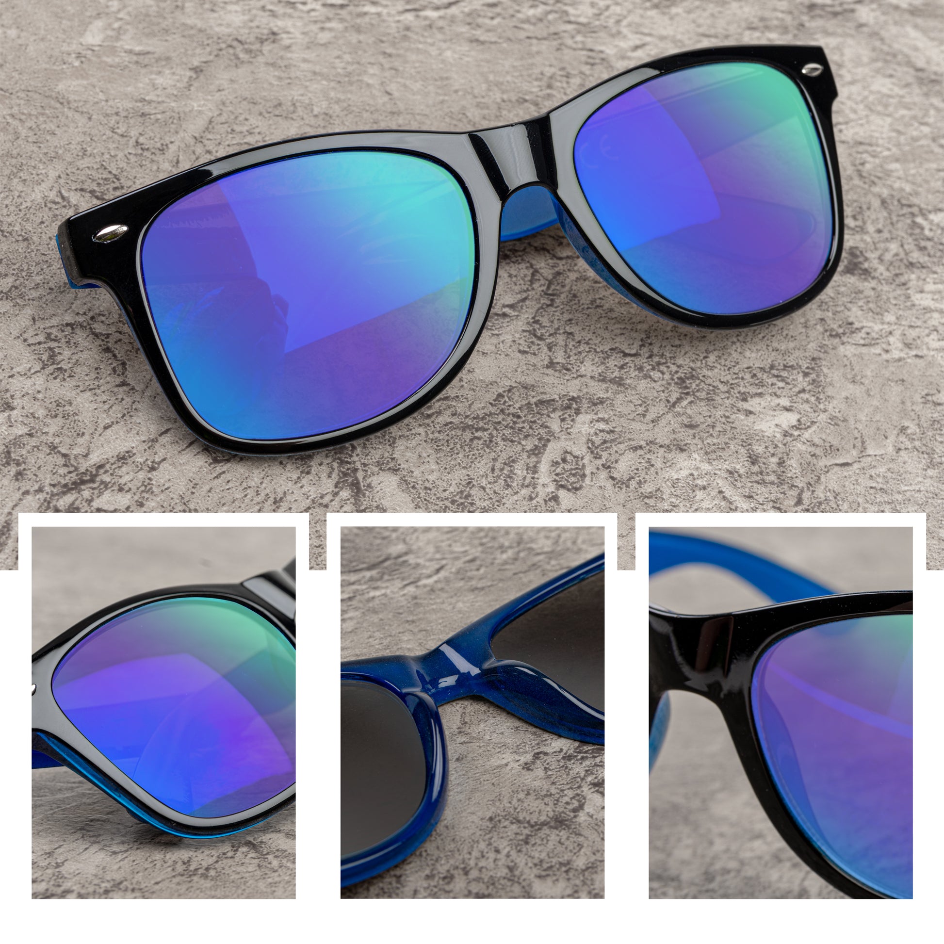 Wayfarer Sunglasses (Blue) - Foster Grant - DSL