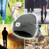 Rechargeable LED Light Thinsulate Beanie Hat (Unisex) (Grey) - DSL