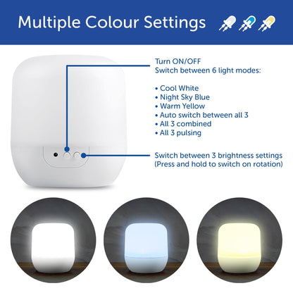 Kids 3 in 1 LED Night Light Projector - DSL