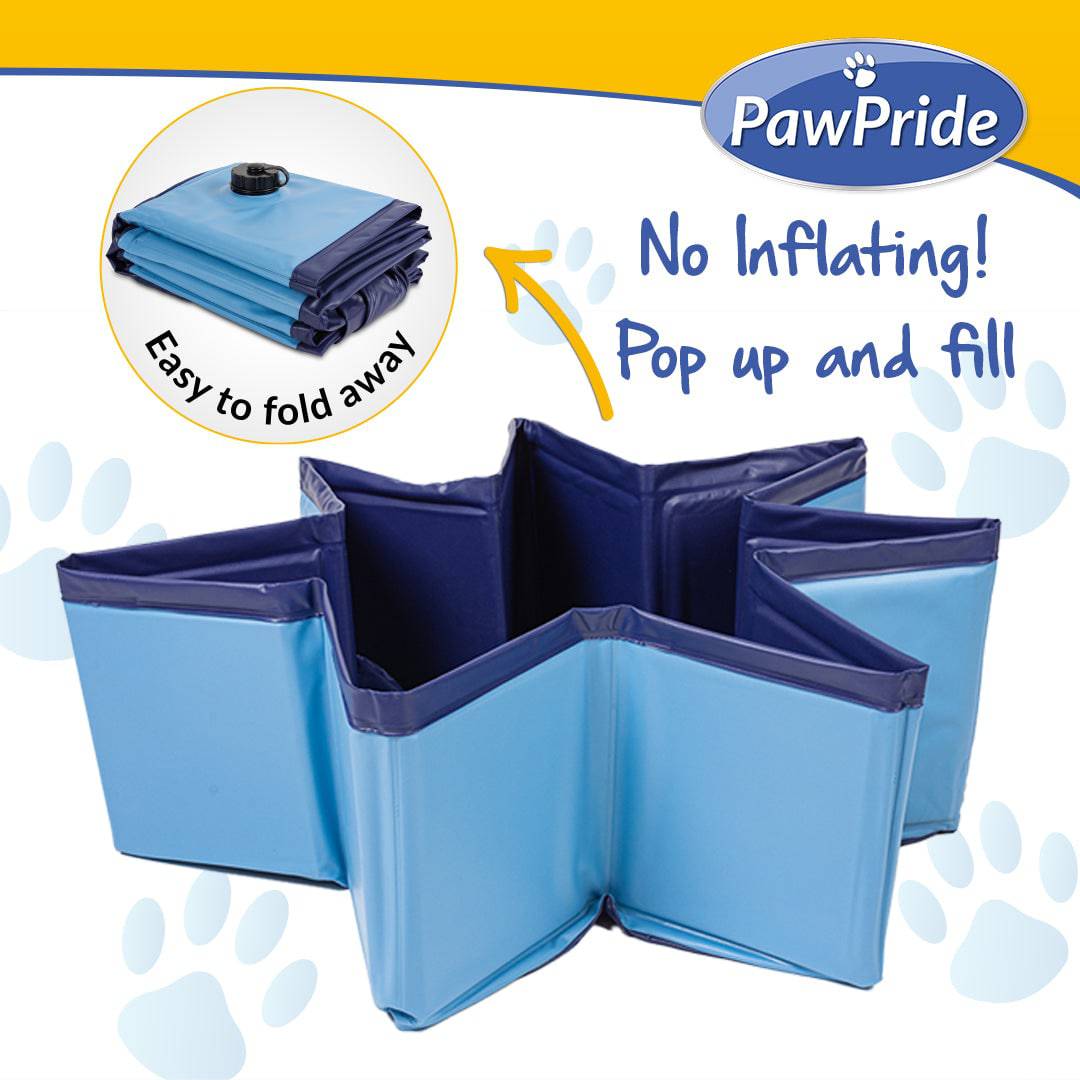 Foldable Dog Paddling Pool - PawPride - DSL