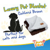 Luxury Pet Blanket (Brown) - DSL