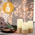 Neutral Flameless LED Candles - Rope Design - DSL