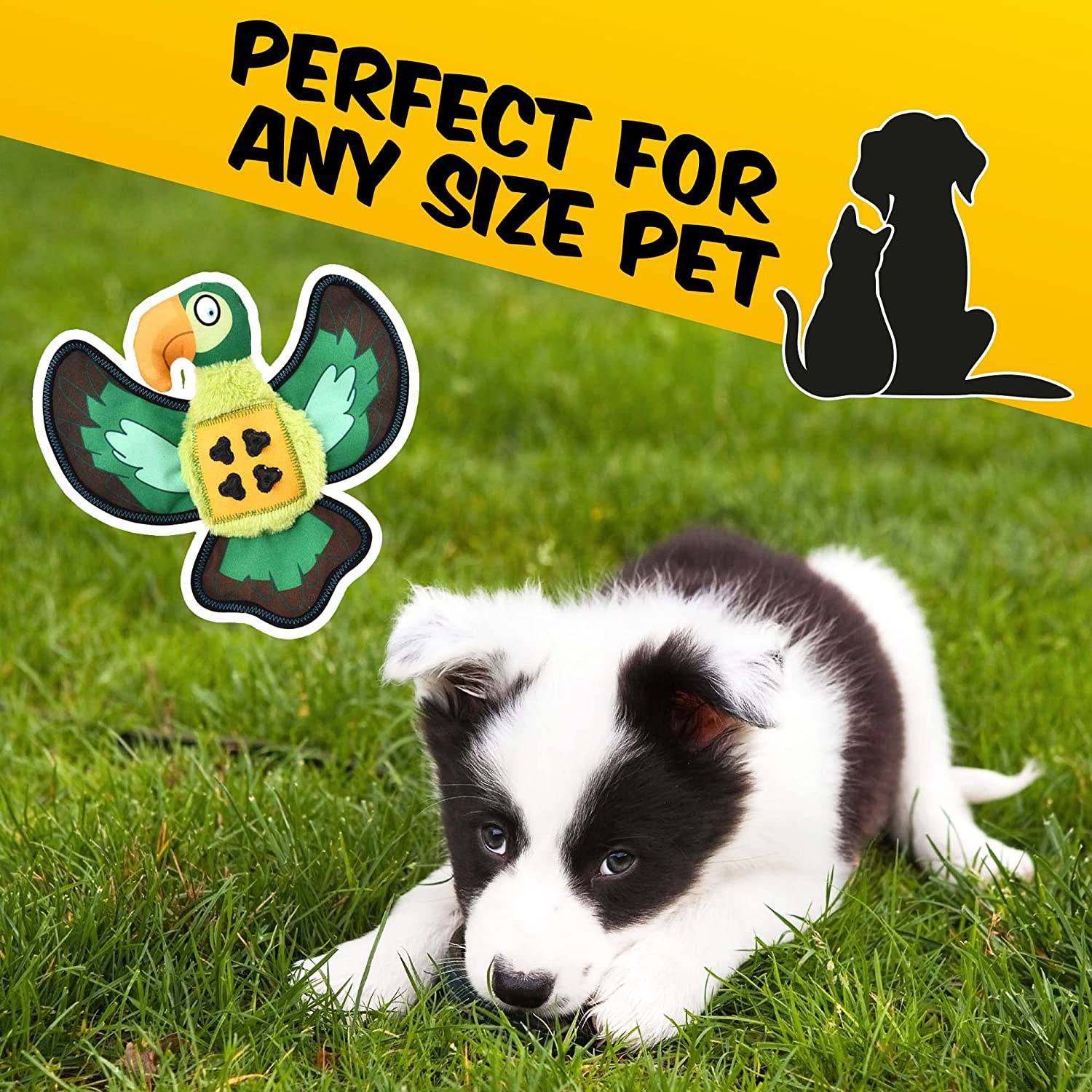 Parrot Dog Toy - Pawpride - DSL
