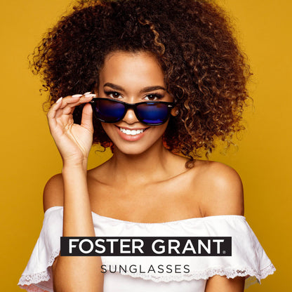 Foster Grant Wayfarer Blue Sunglasses Designer – DSL