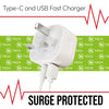 Compact Double Plug Adapter - DSL
