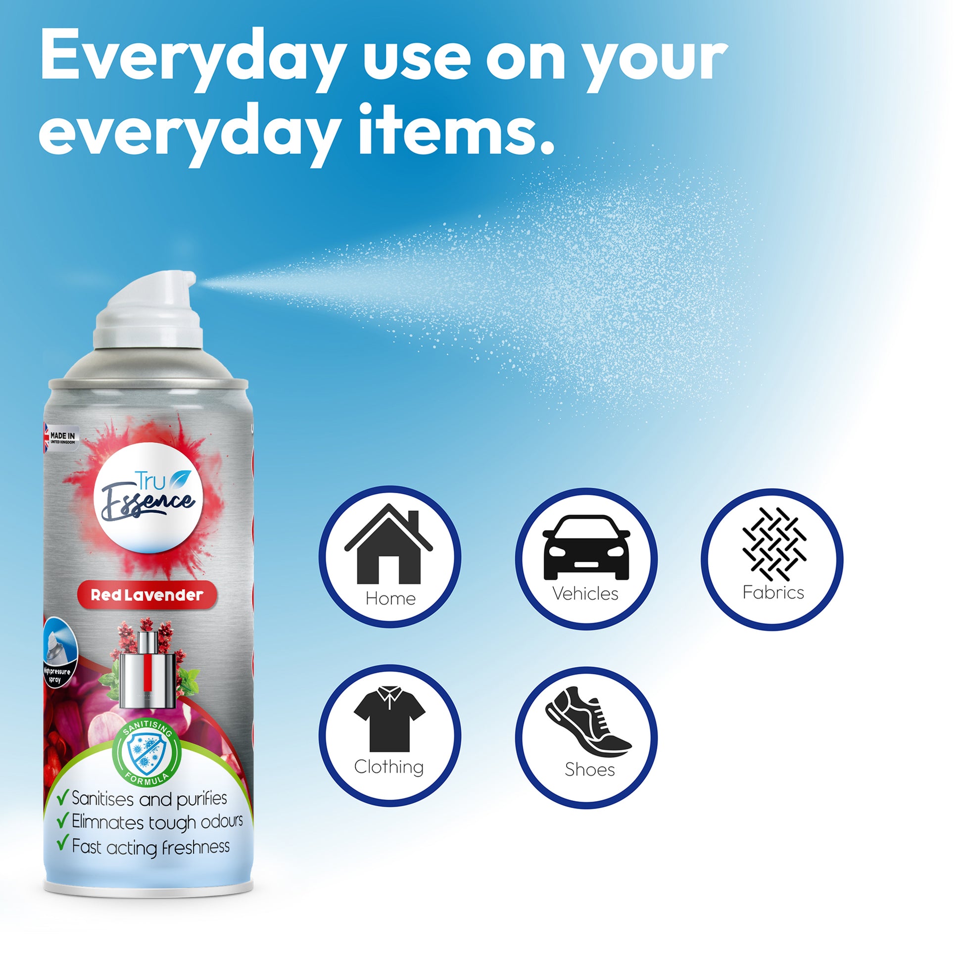 Designer Air Freshener (Red Lavender) - TruEssence - DSL