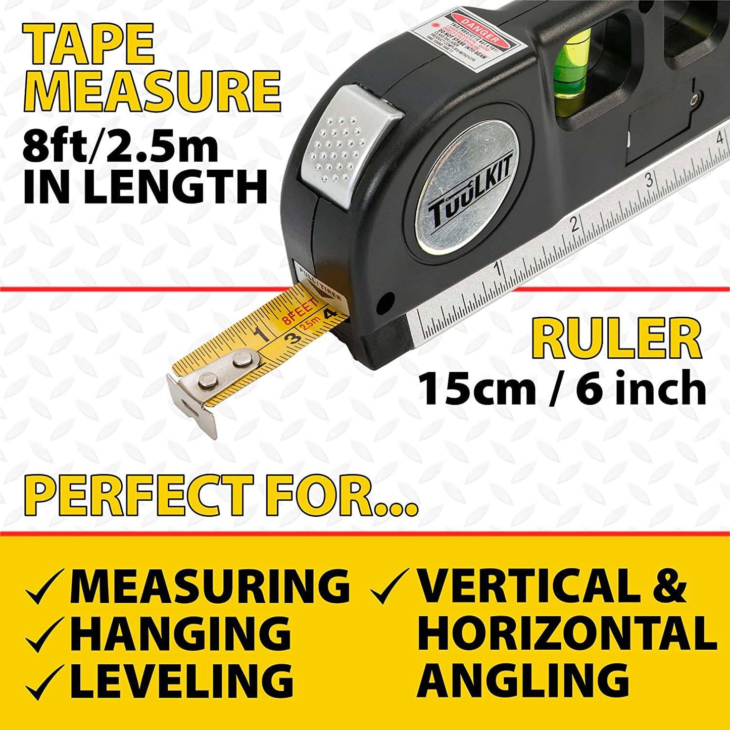 8-in-1 Multi-Purpose Laser Level - TuuLKIT - DSL