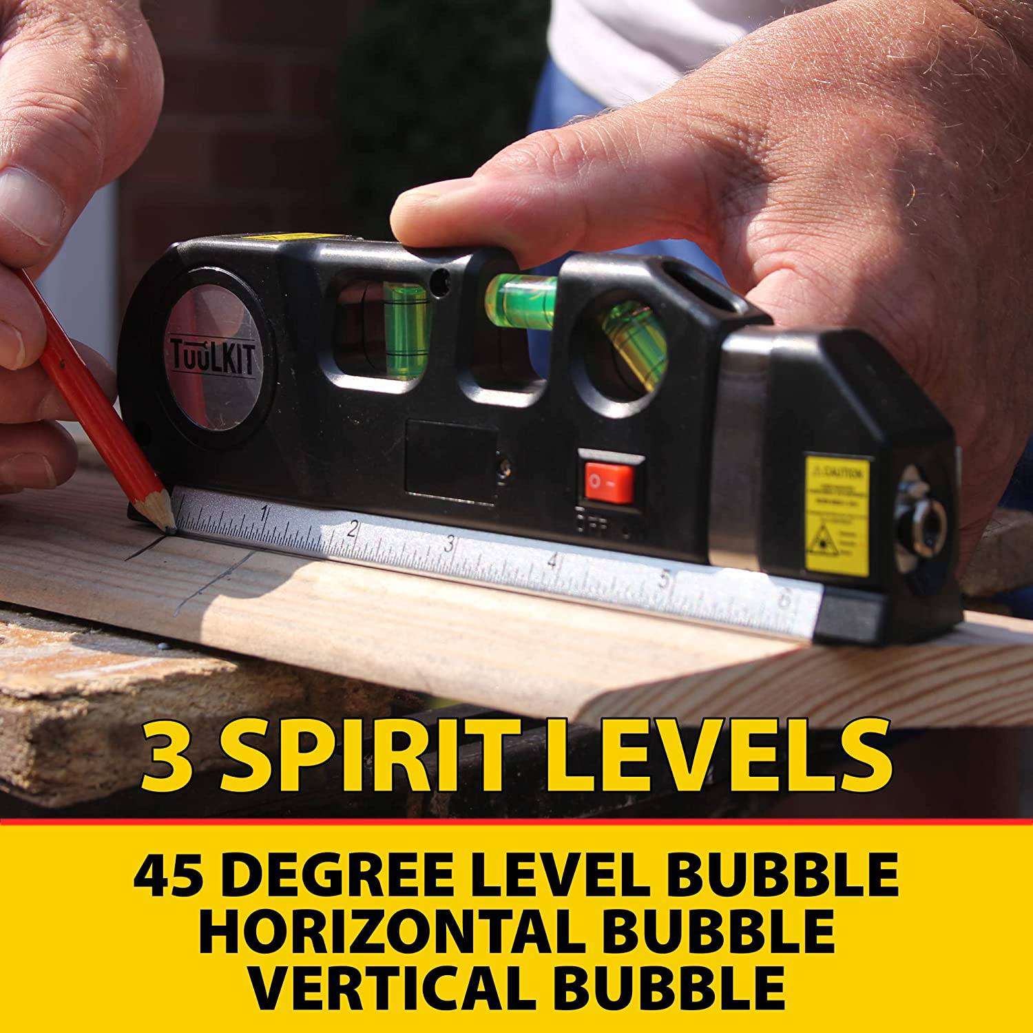 8-in-1 Multi-Purpose Laser Level - TuuLKIT - DSL