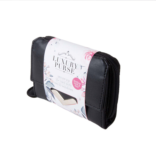 Black Luxury Ladies Purse - DSL