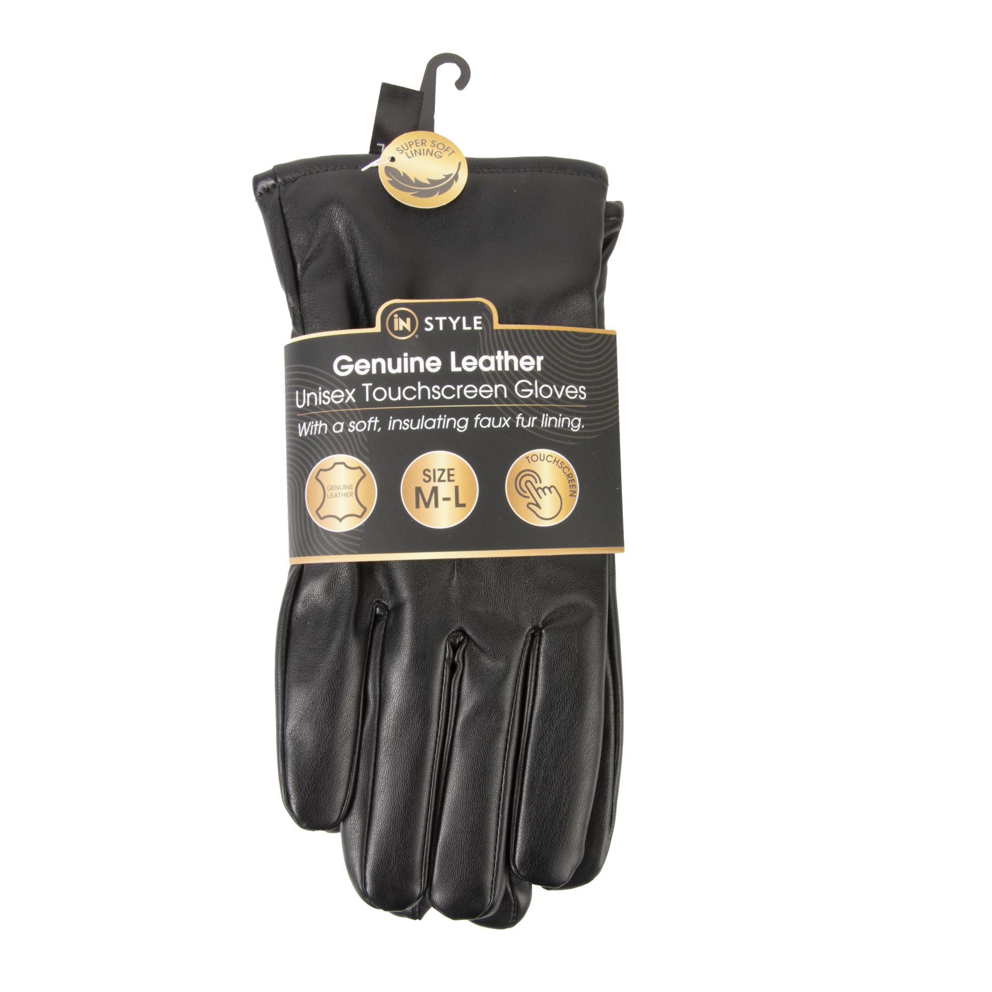 Leather Unisex Touchscreen Gloves - iN Style - DSL