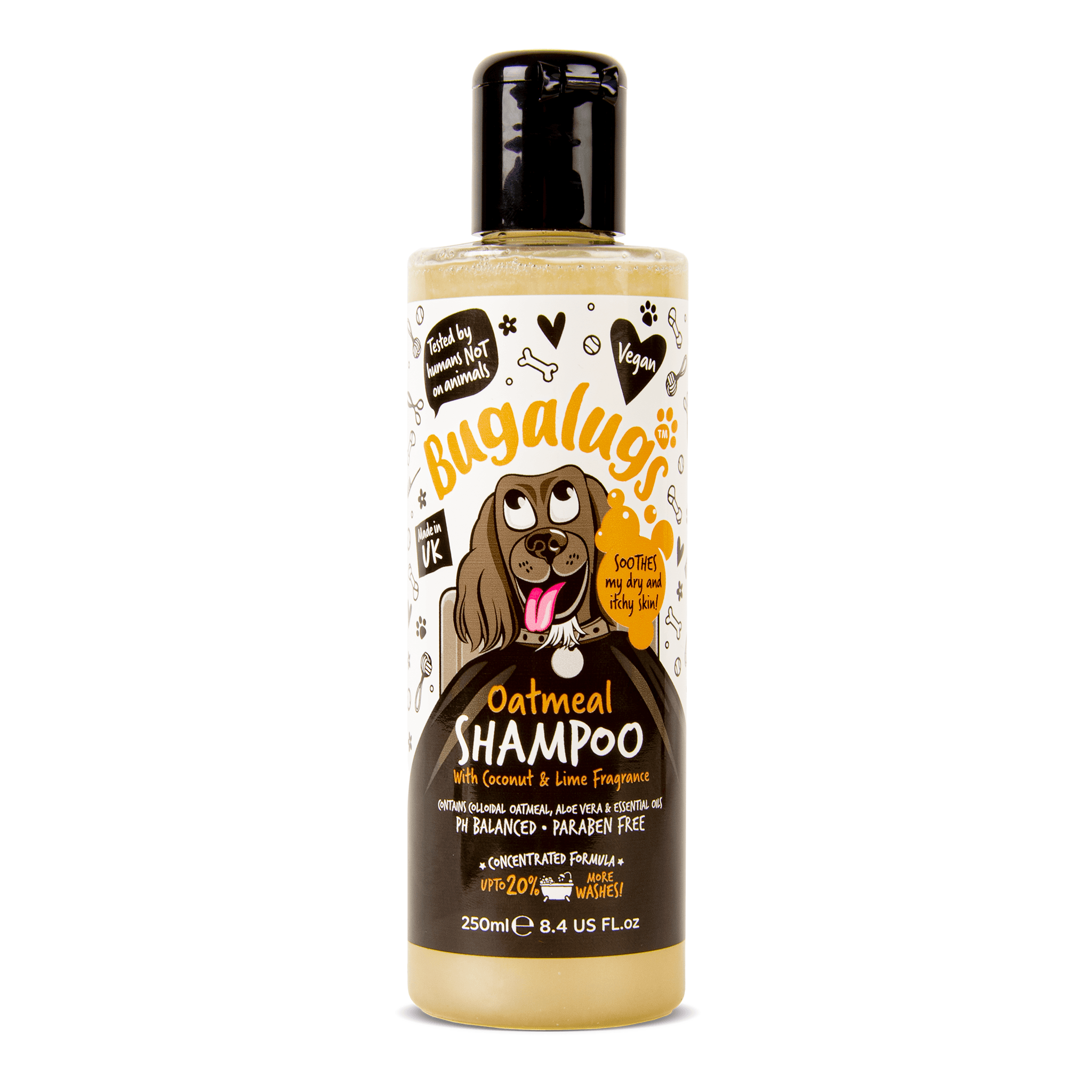 Scented Dog Shampoo (Oatmeal) - Bugalugs - DSL