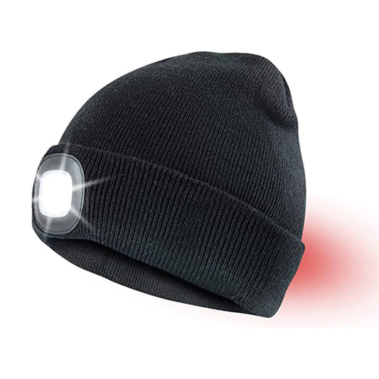LED Beanie Hat with Two Lights - iN Style - DSL