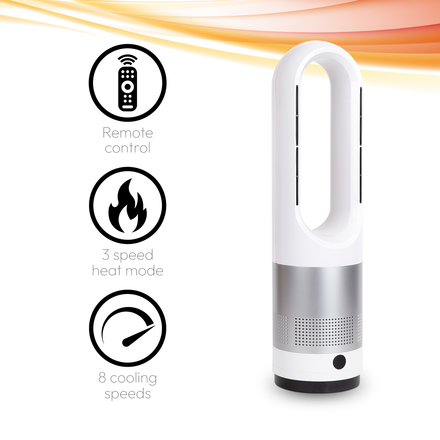 Heating & Cooling Bladeless Fan - DSL
