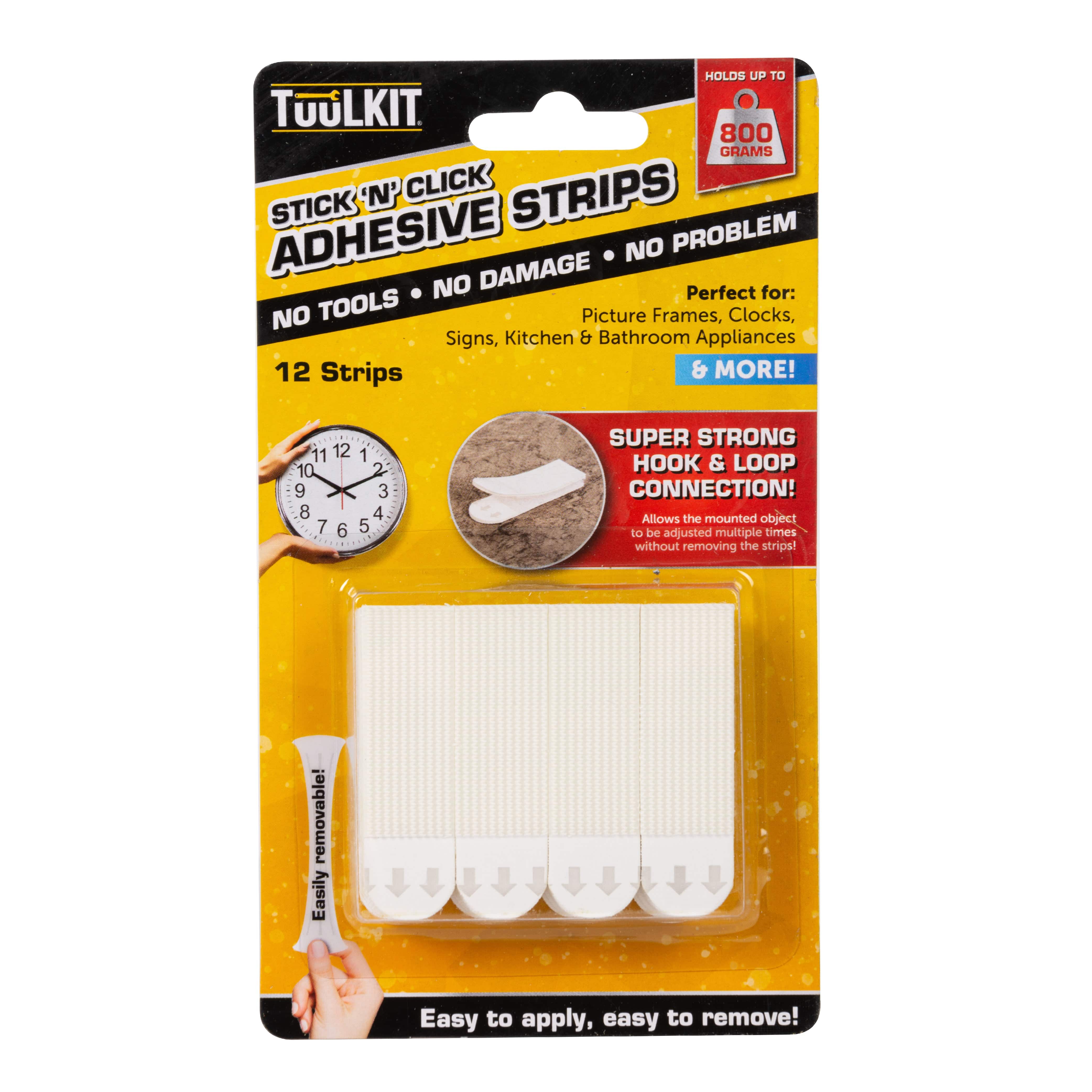 Stick and Click Adhesive Strips - TuulKit - DSL